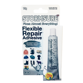 White Stormsure Flexible Repair Adhesive 15g 