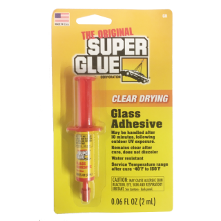 The Original Super Glue - Glass Adhesive Clear drying